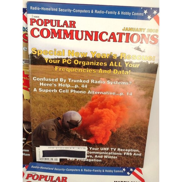 Popular Communications Magazine 2003 Lot of 6 Satellite Radio War Korea Hobby - Picture 6 of 9